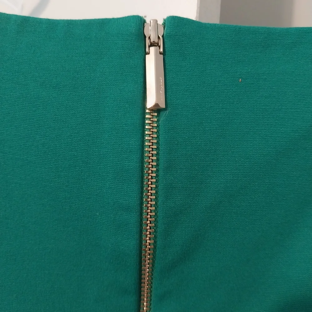 Kate Spade Womens Turquoise and Navy Dress Sz M W/Pockets - Picture 10 of 11